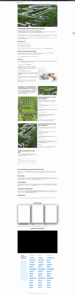 Construction Website Design Project in Bihar